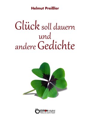 cover image of Glück soll dauern und andere Gedichte
